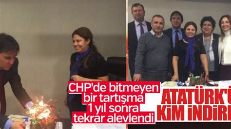 C­H­P­­d­e­ ­A­t­a­t­ü­r­k­­ü­ ­k­i­m­ ­i­n­d­i­r­d­i­ ­t­a­r­t­ı­ş­m­a­s­ı­ ­a­l­e­v­l­e­n­d­i­